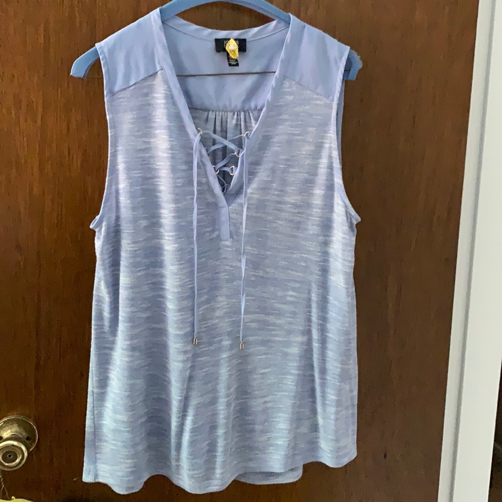 Summer top in lavender color